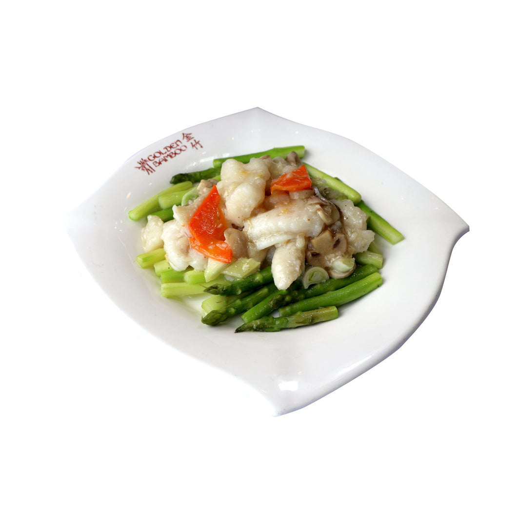 ASPARAGUS WITH FISH FILLET