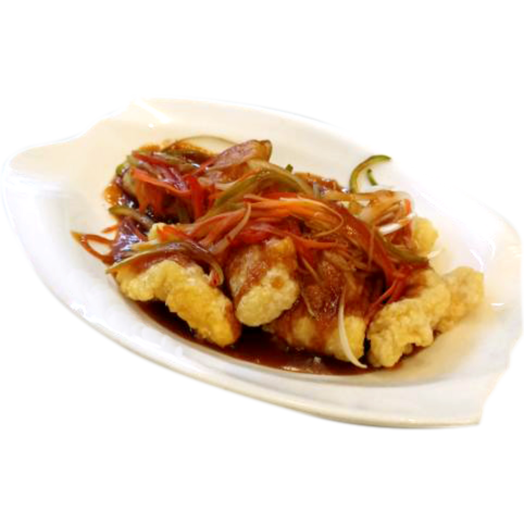 FISH FILLET W/ SWEET AND SOUR